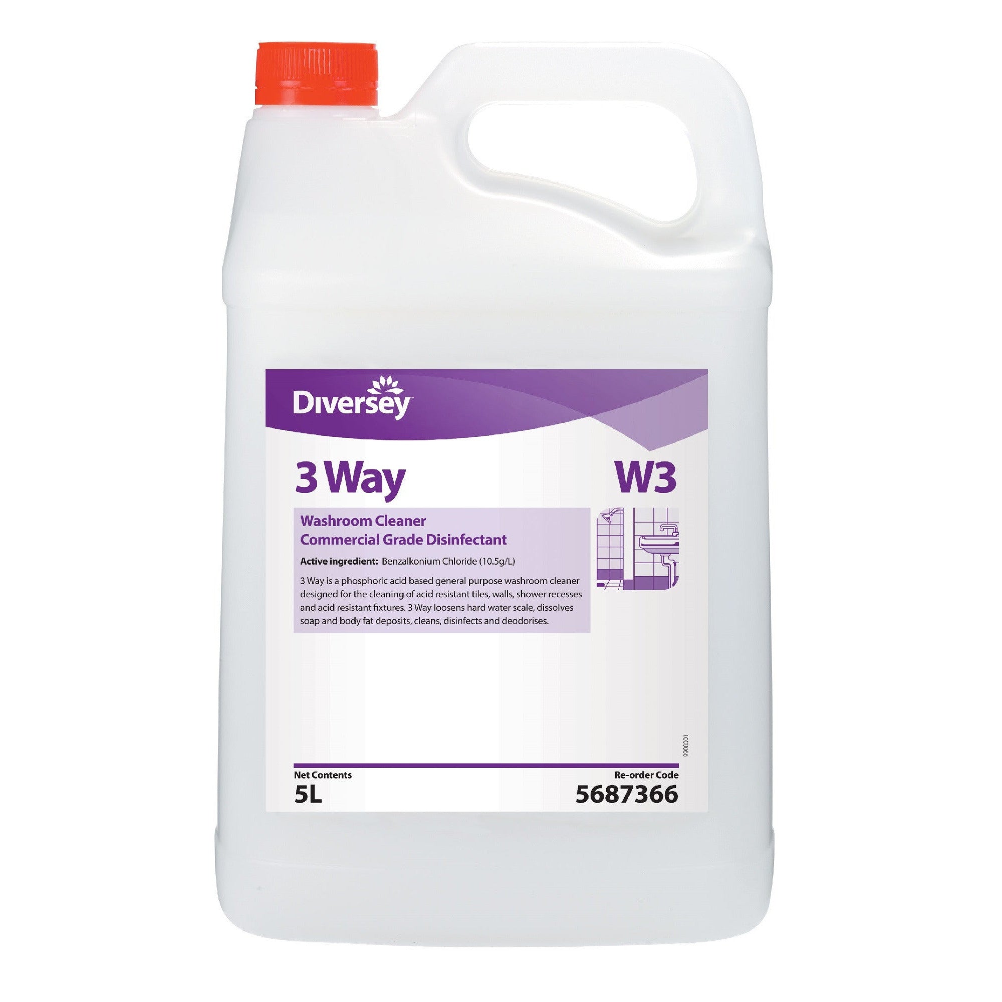 3 Way General Purpose Washroom Cleaner