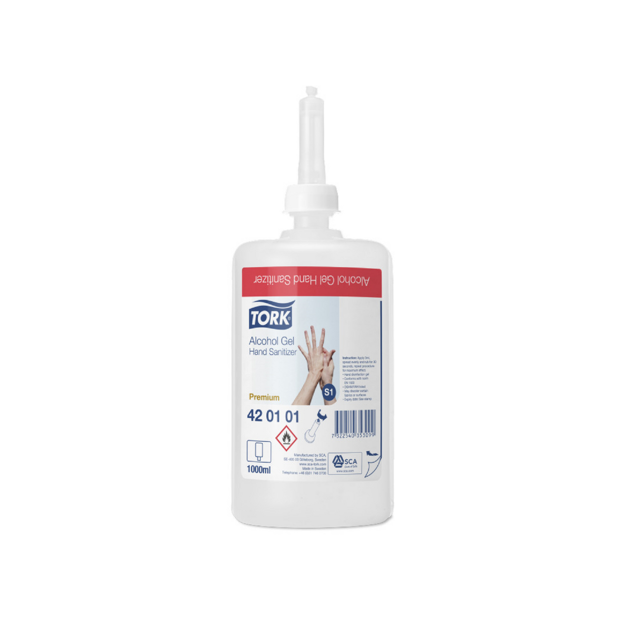Tork Alcohol Gel Hand Sanitiser : S1
