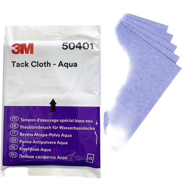 3M 50401 Tack Cloth Aqua