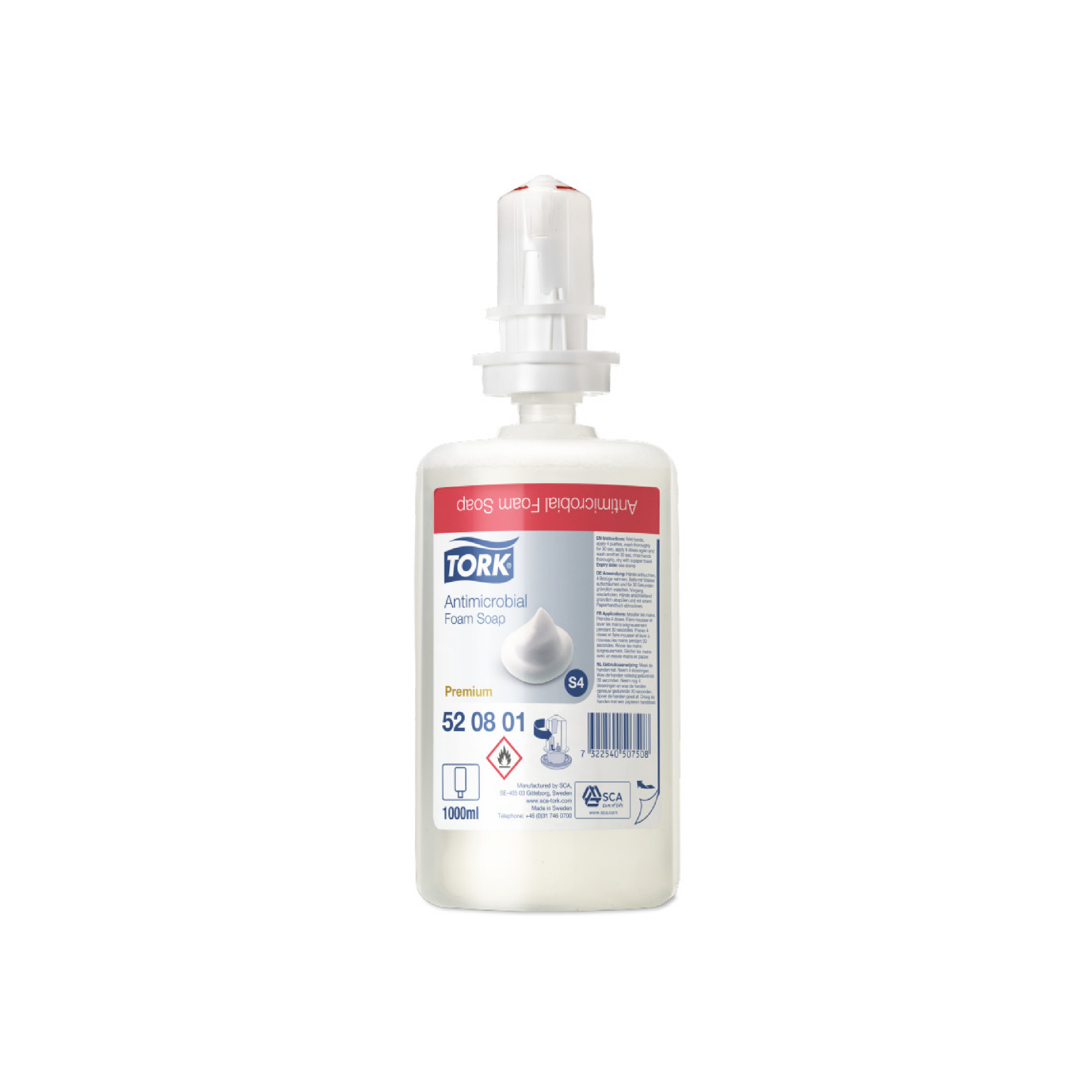Tork Antimicrobial Foam Soap : S4