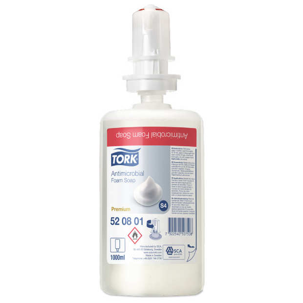 Tork Antimicrobial Foam Soap : S4