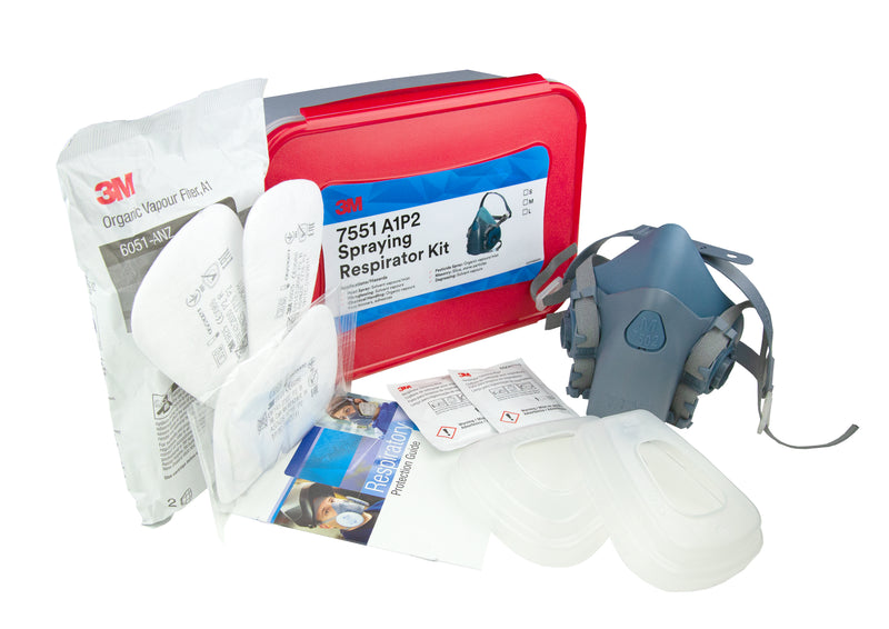 3M 7551 Org Vapour & Particles Respirator Kit