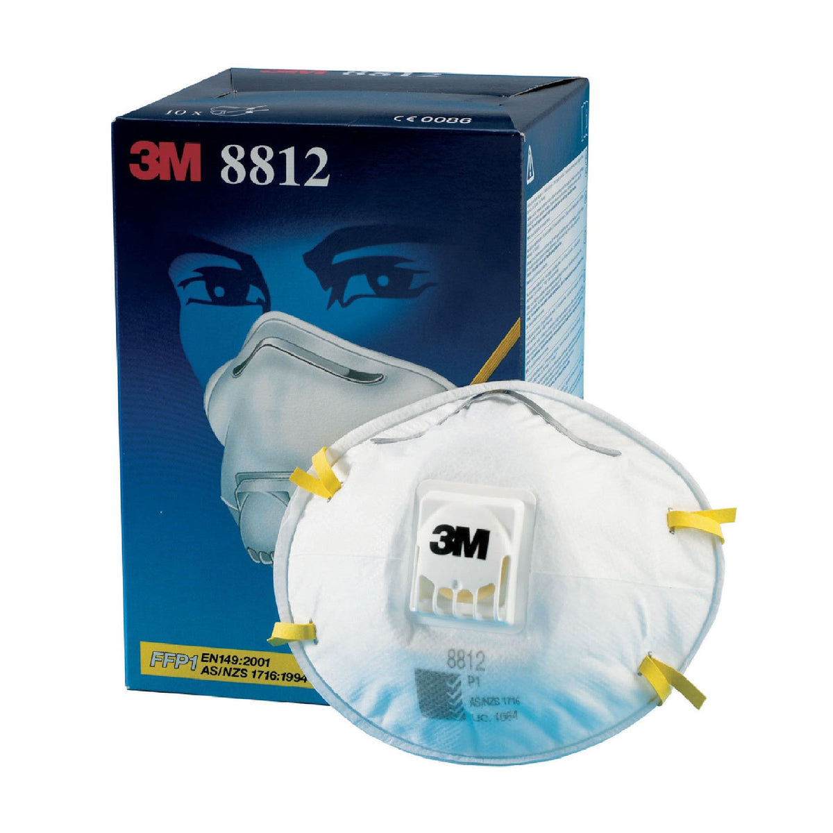 3M 8812 Valved Dust/Mist Respirator
