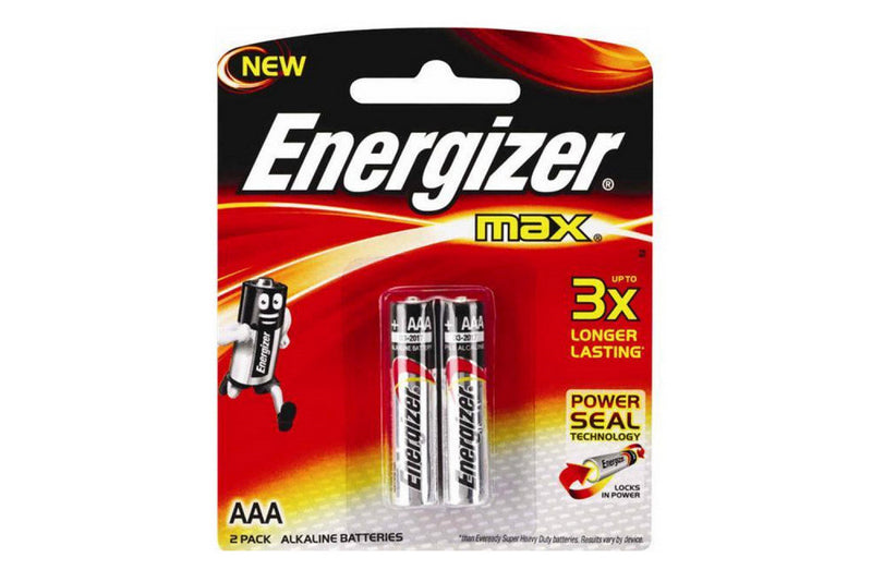Energizer Max Batteries AAA  2/Card