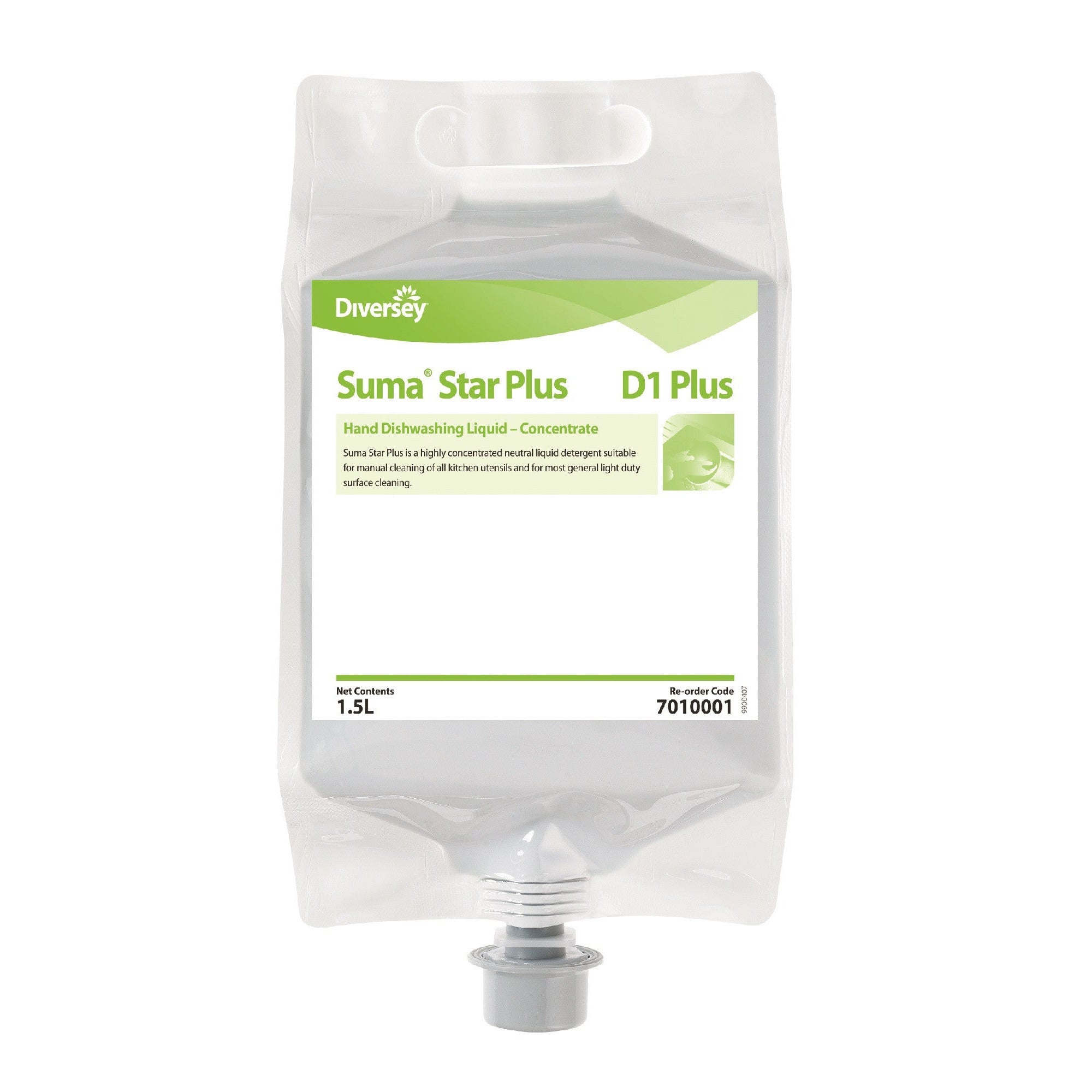 Suma Star D1 Plus Manual Dishwashing Concentrate