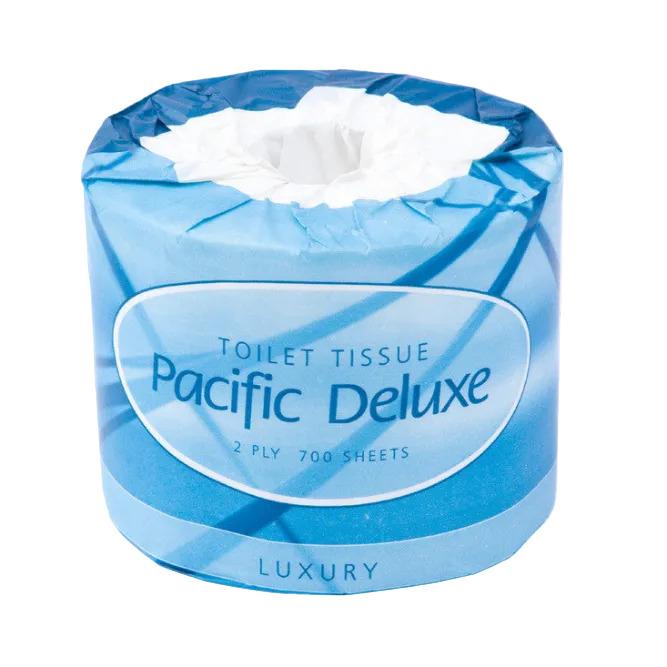 Pacific Deluxe 400's 2ply Toilet Rolls