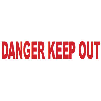 "Danger Keep Out" Cordoning/Barrier Tape