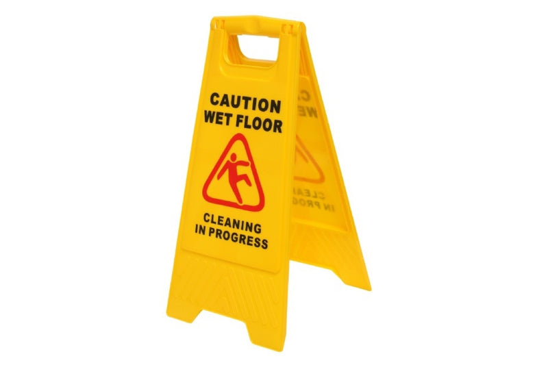 "Caution Wet Floor" Sign