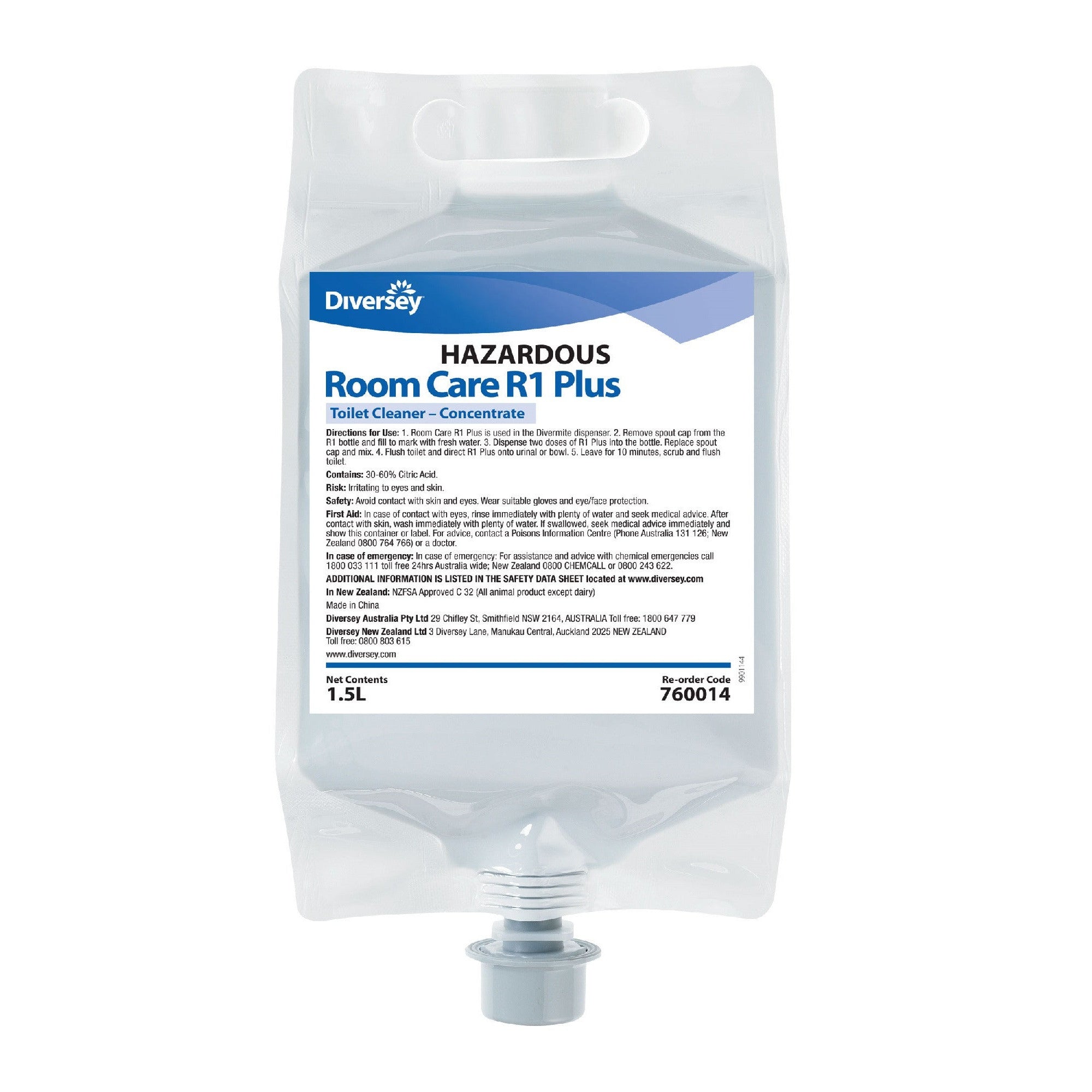 Room Care R1 Plus Toilet Cleaner