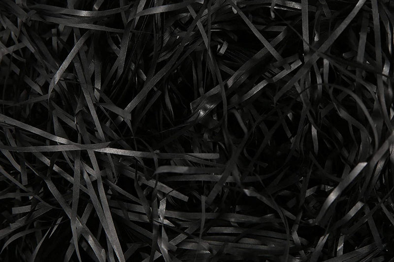 Shredded Paper Black