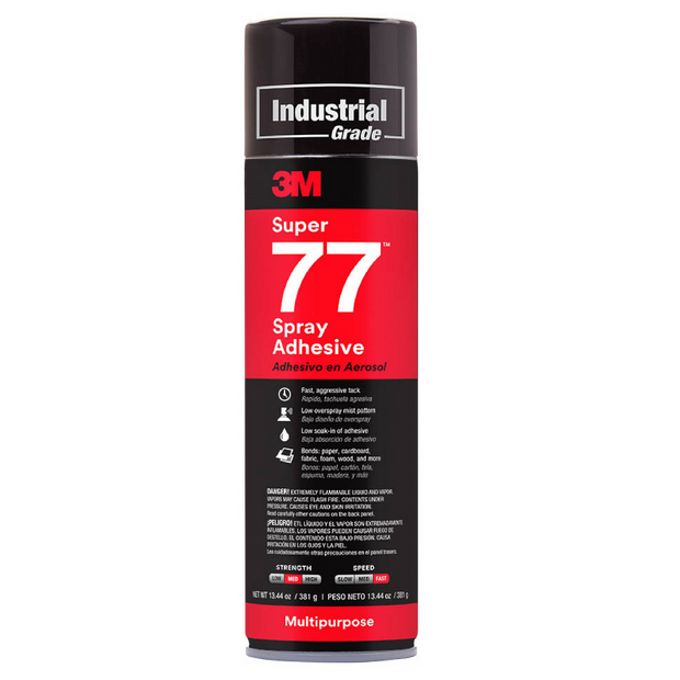 3M 77 Super Spray Adhesive 374g can