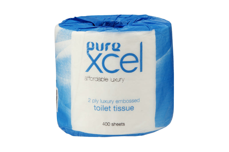 Pure Elite 400's Toilet Rolls 2ply