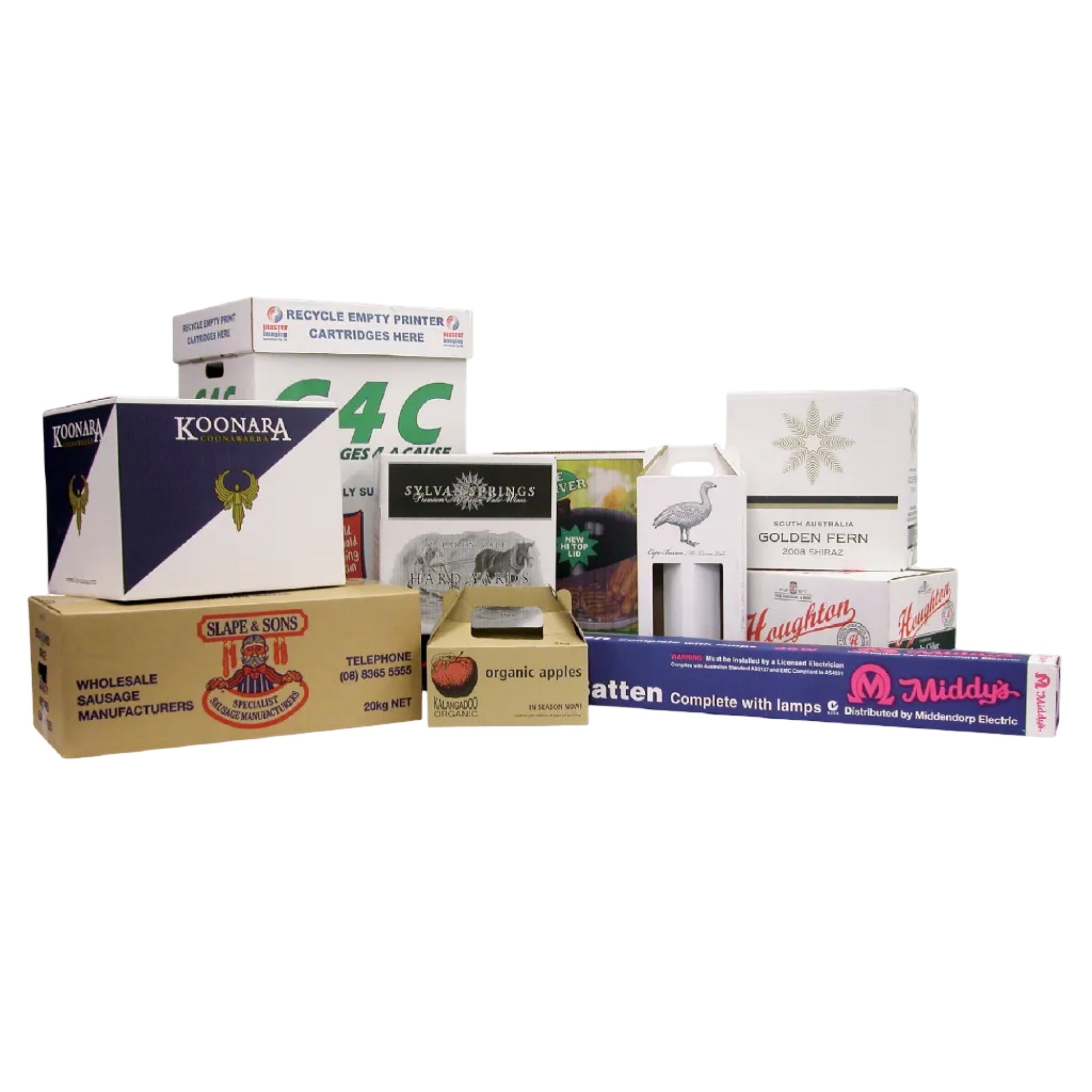 Custom Sized &/or Custom Printed Cartons/Boxes