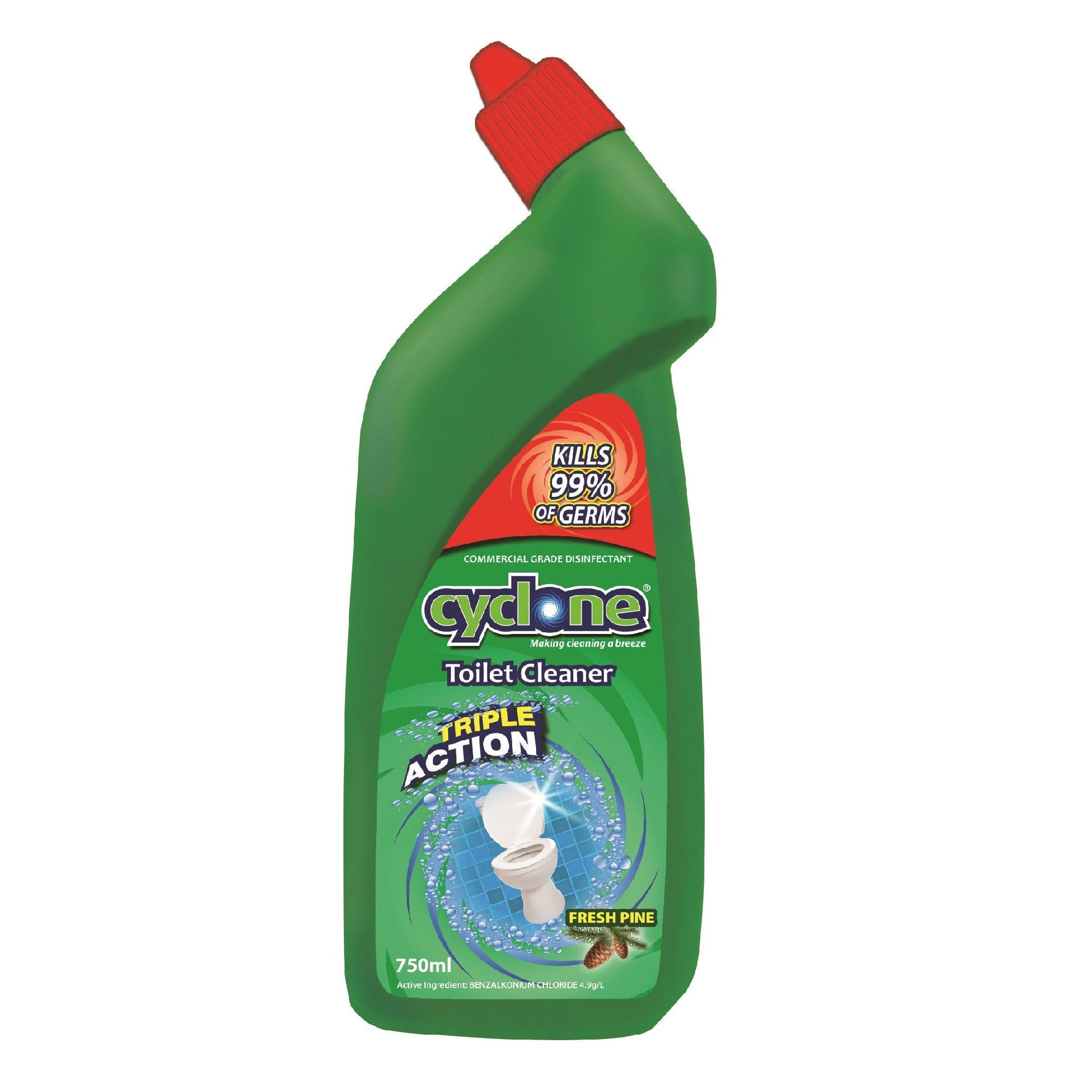 Cyclone Toilet Cleaner 750ml 