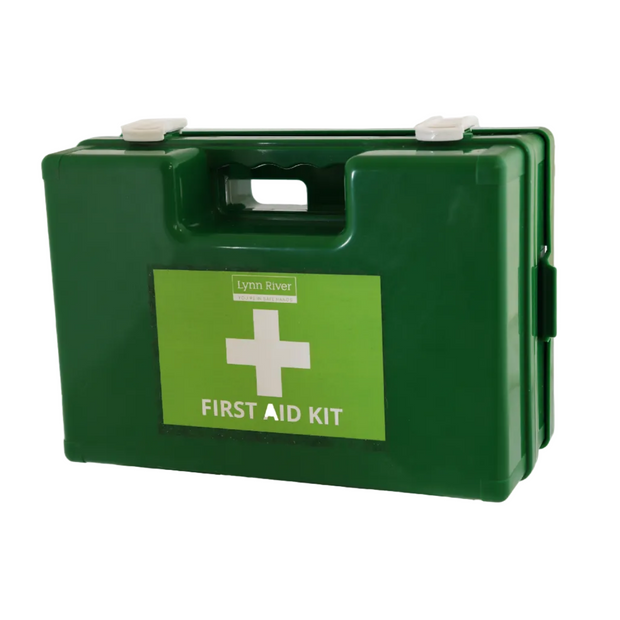 First Aid Kit: 6-25 Person Plastic Case