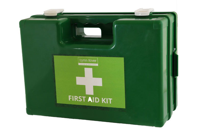First Aid Kit: 6-25 Person Plastic Case