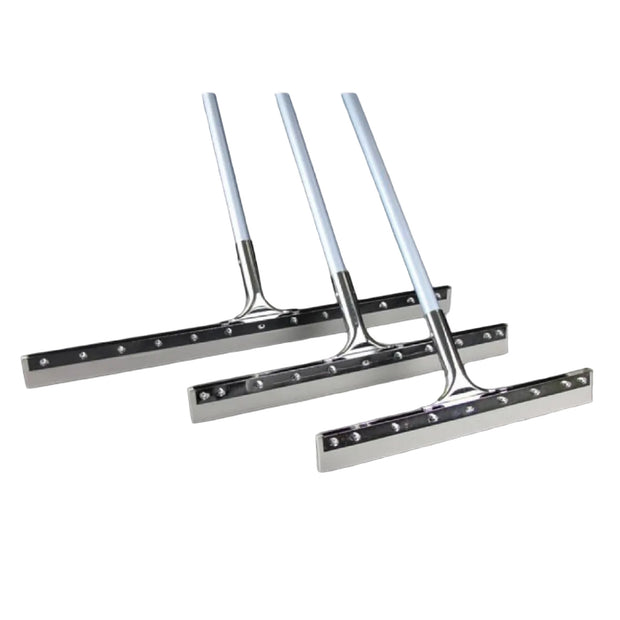 Rubber Floor Squeegee Complete (White Blade)