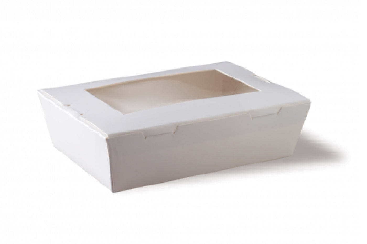 Lunch Box with Window White – Hardy Packaging Ltd