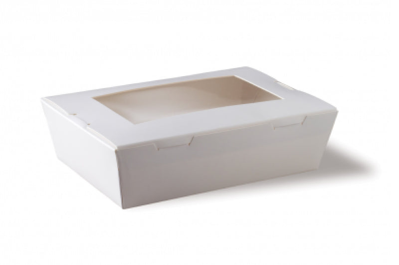 Lunch Box with Window White