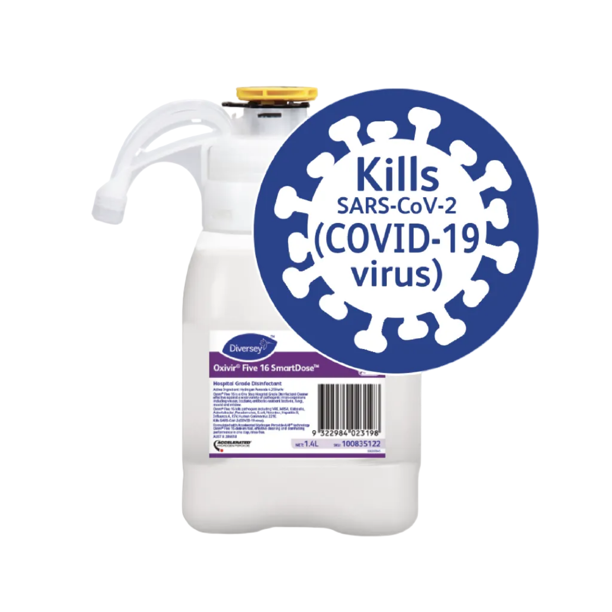 SmartDose Oxivir Five 16 Cleaner/Sanitiser