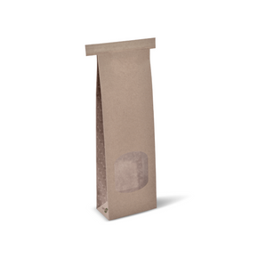 Coffee Bags with Tin Tie & Window