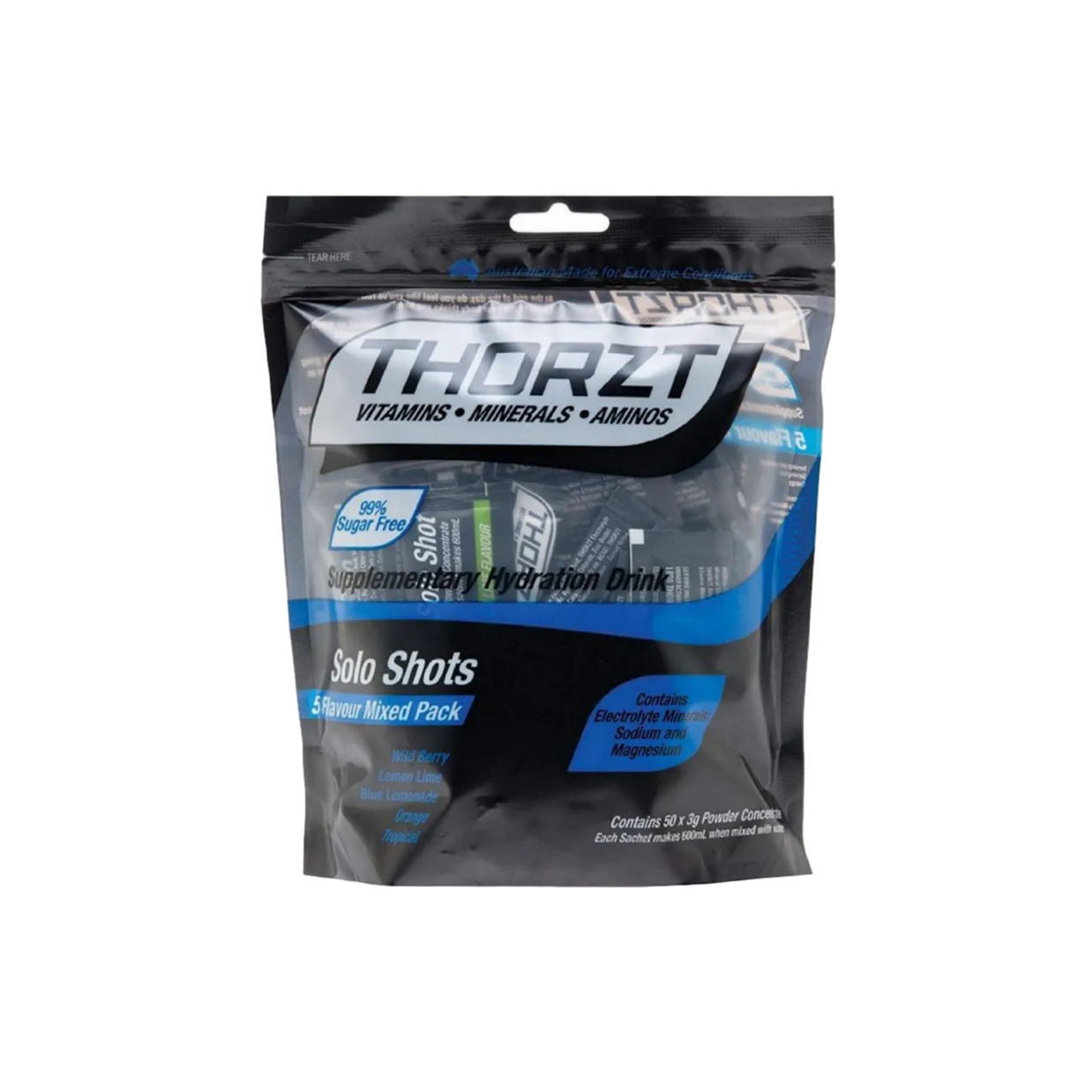 Thorzt Solo Shot "Mixed Flavours" Sugar Free